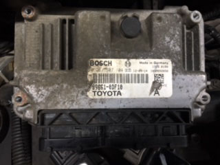 Naprawa sterownika silnika - Toyota Yaris 1.0i Sterownik silnika - Toyota Yaris 1.0i - 0261S07104